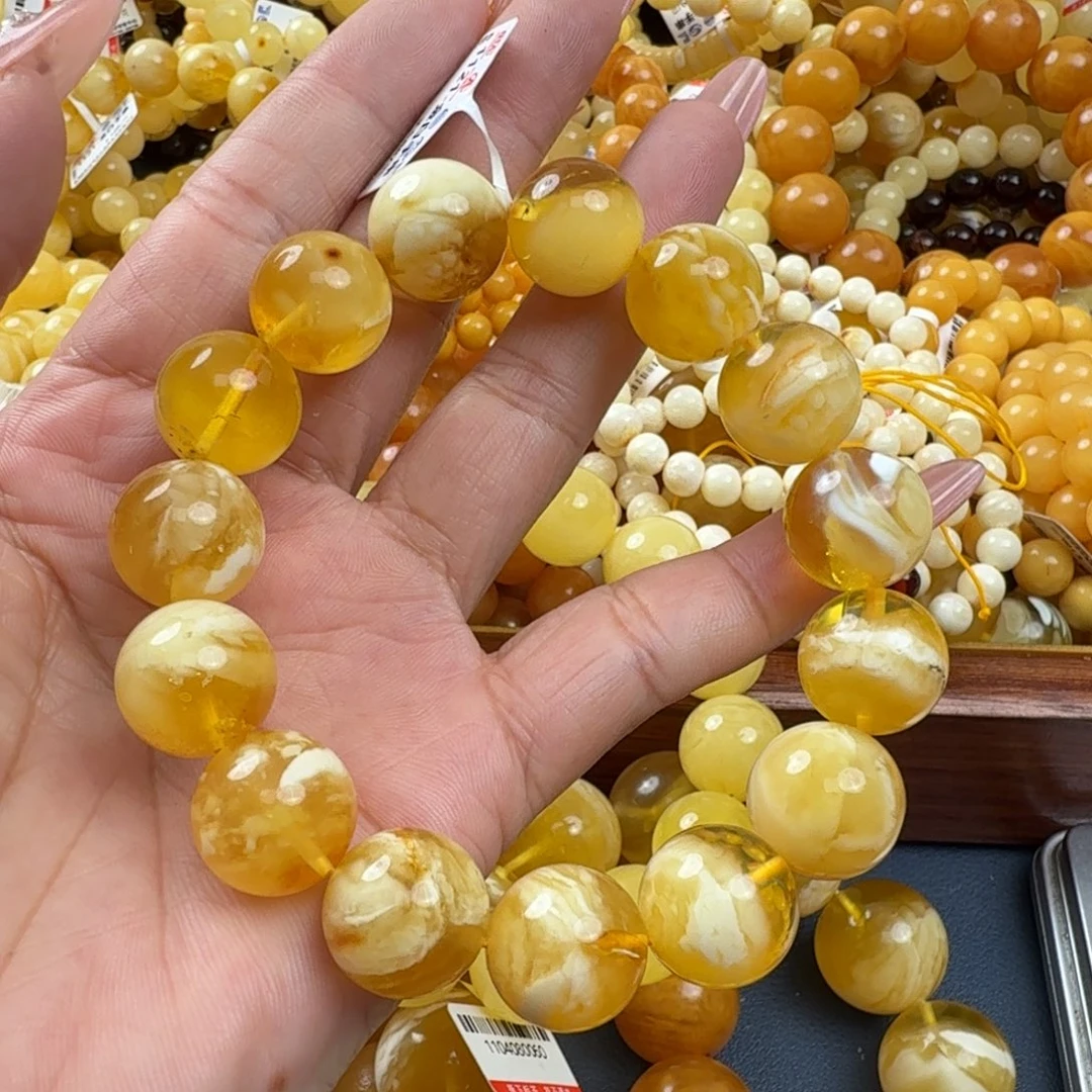 琥珀未镶嵌珠宝奇石