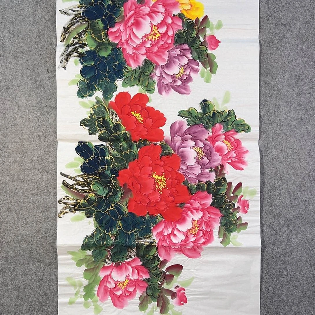 国画437 花鸟在此处飞翔也不太可能