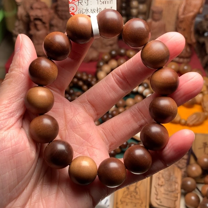 檀香木手串/手链老山檀1.5檀香王沉水