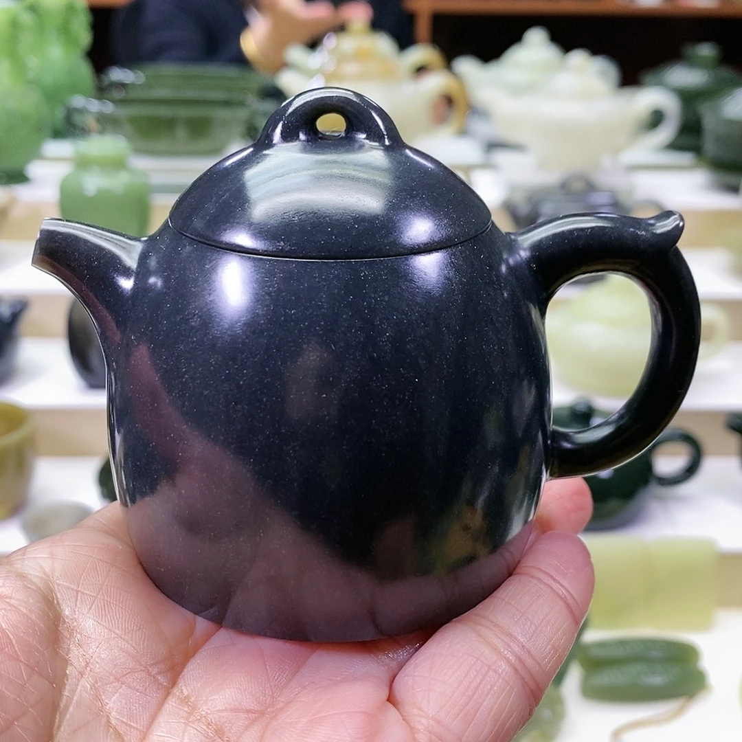 和田玉茶壶未镶嵌150m l
