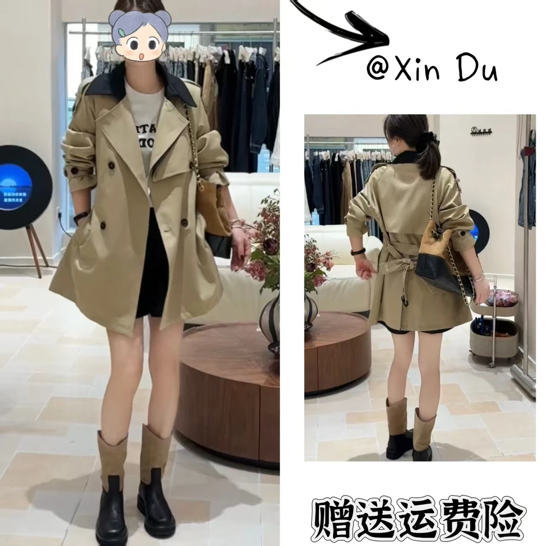 2025秋季新款时尚显瘦气质女士网红洋气外套百搭款D22778