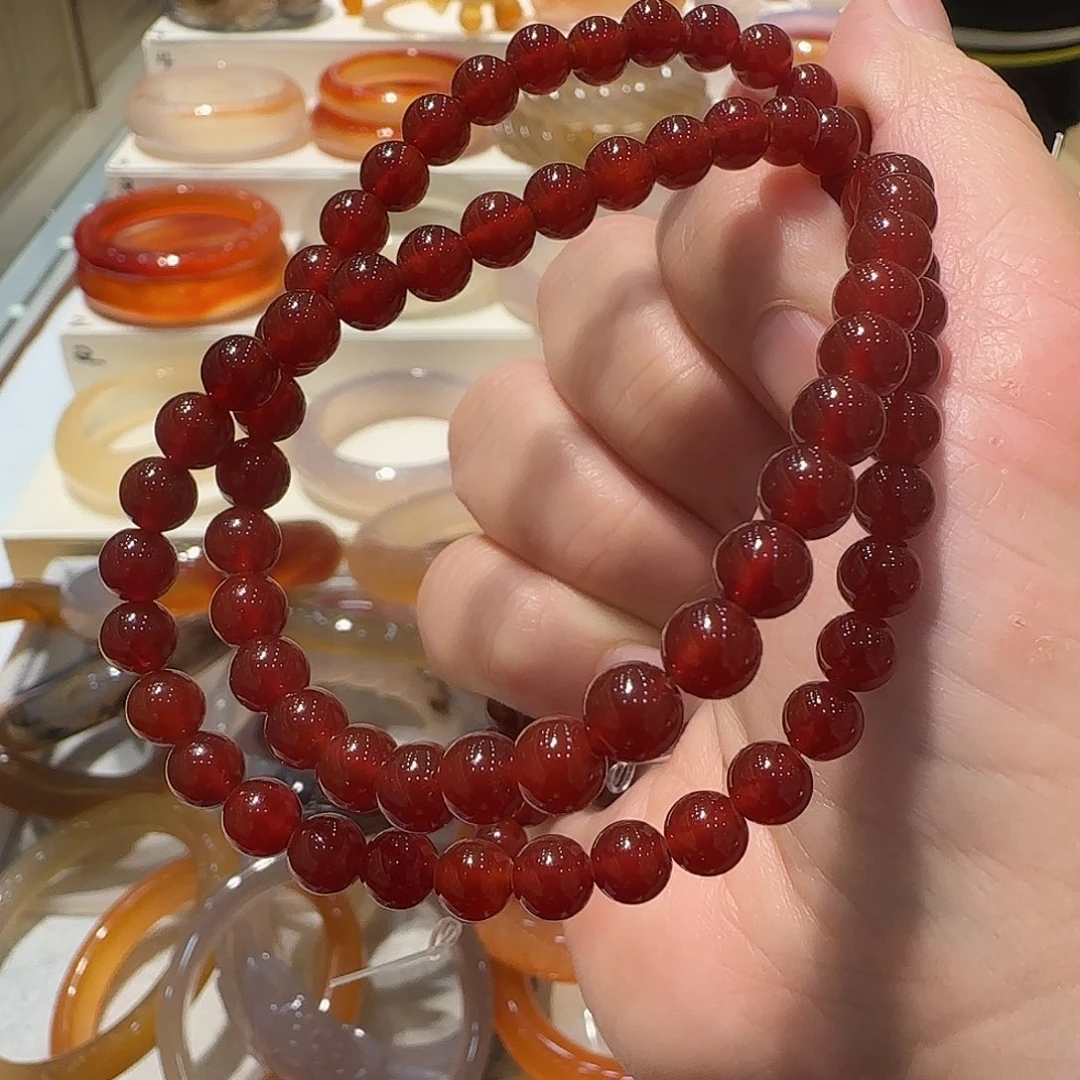 玛瑙/玉髓手链未镶嵌M**?