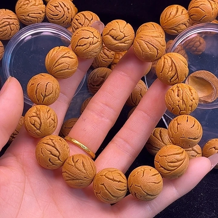 桃核吊坠博雅桃核17