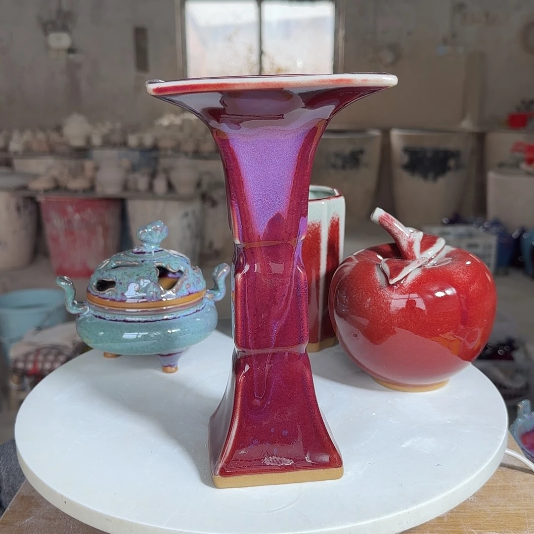 陶摆件郑家钧瓷摆件