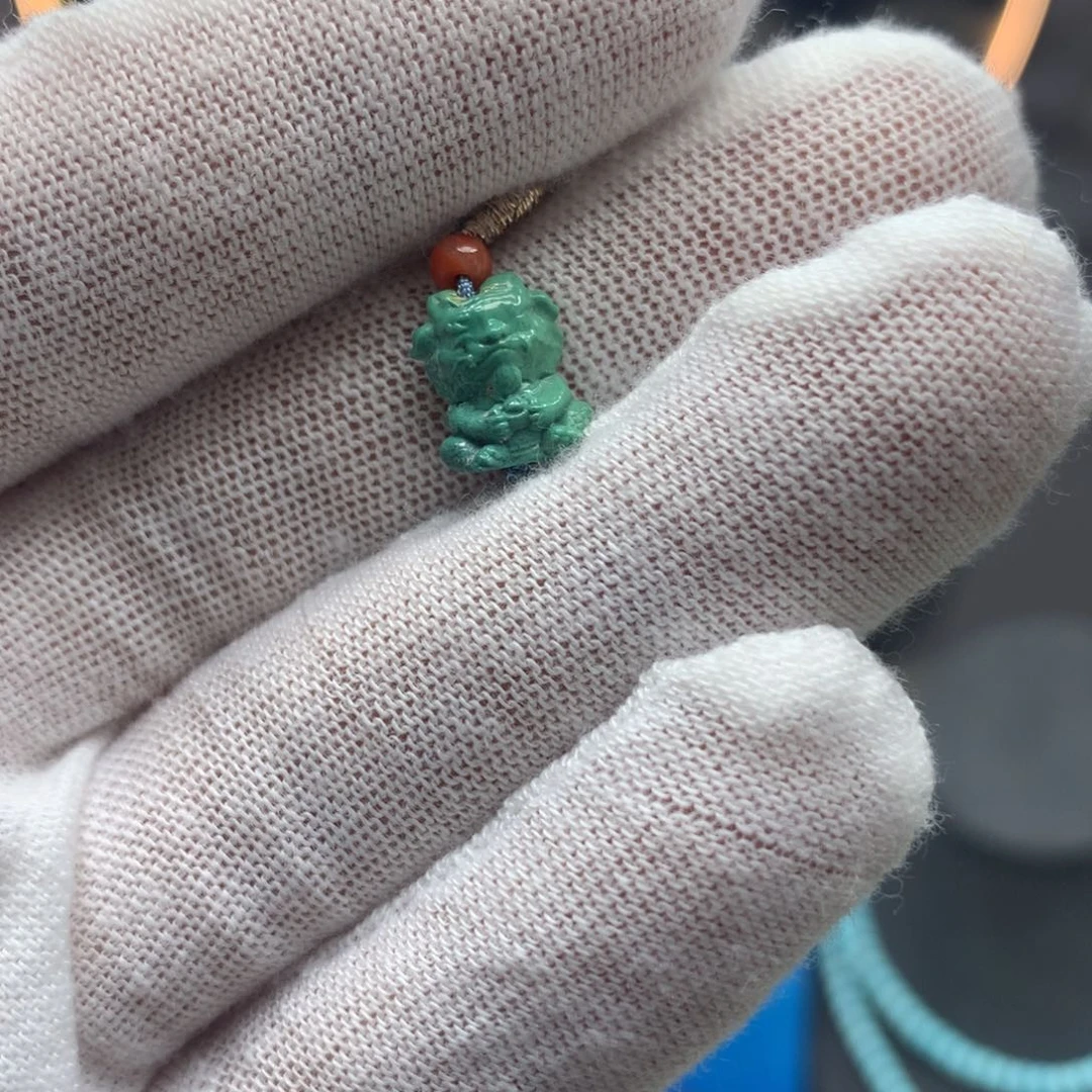 绿松石挂件未镶嵌