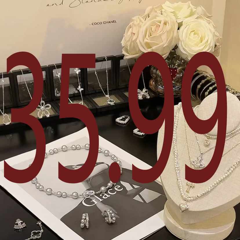 坠链均925银 2025新款银项链简约创意时尚个性银制品送礼物35-99A