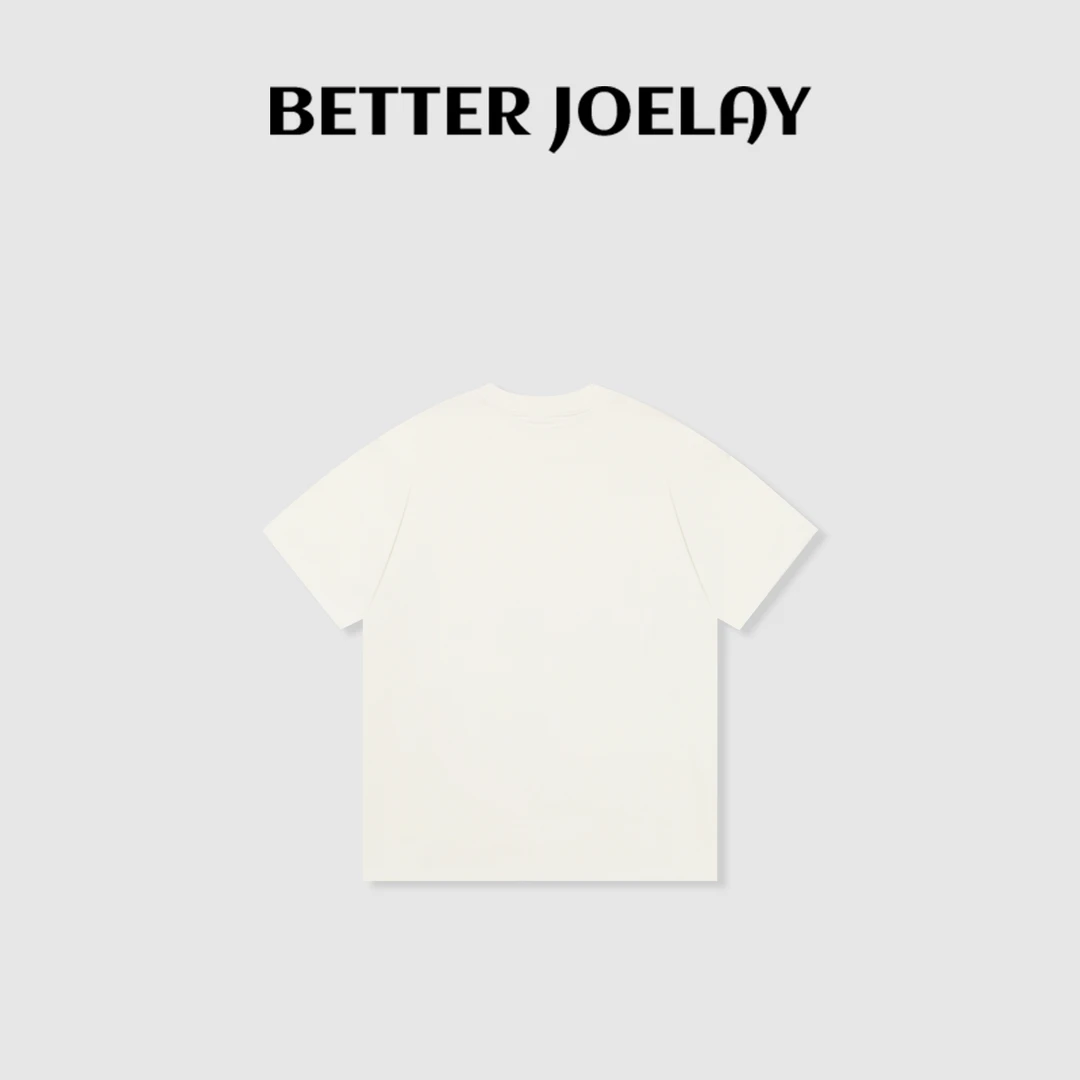 BETTER JOELAY【星野织美】百搭纯色宽松T恤短袖休闲风GG0154