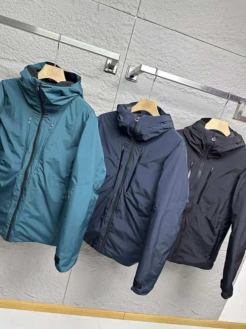 【H一体】户外男款登山外套防寒防风防水防风软壳外套-公开