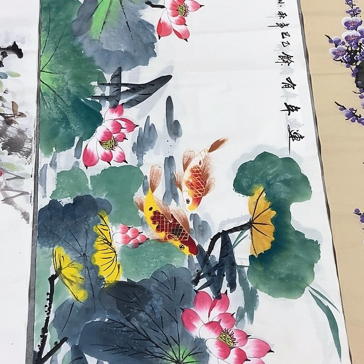 小周画廊的直播间