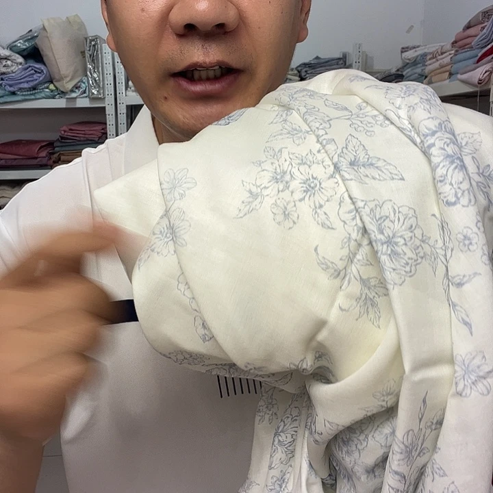 无纺布纯棉双层纱1:6