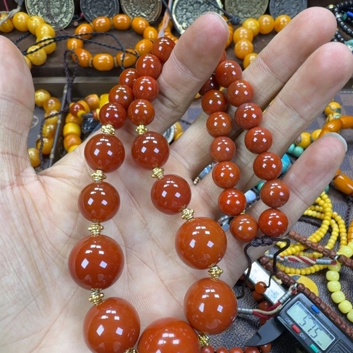 南红玛瑙未镶嵌手链