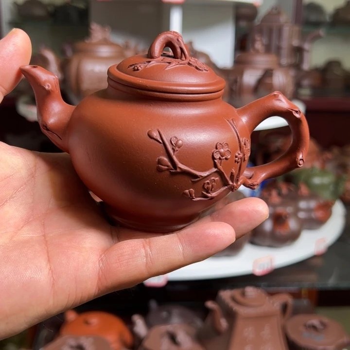 紫砂茶壶原矿报春