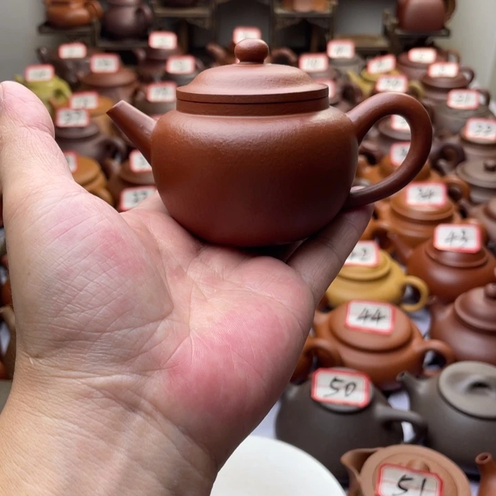 紫砂茶壶宜兴紫砂全手工