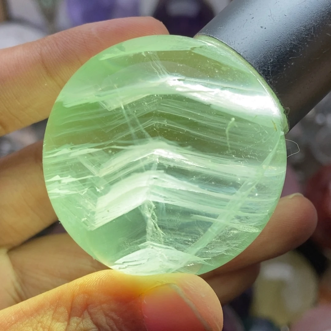 萤石未镶嵌摆件萤石