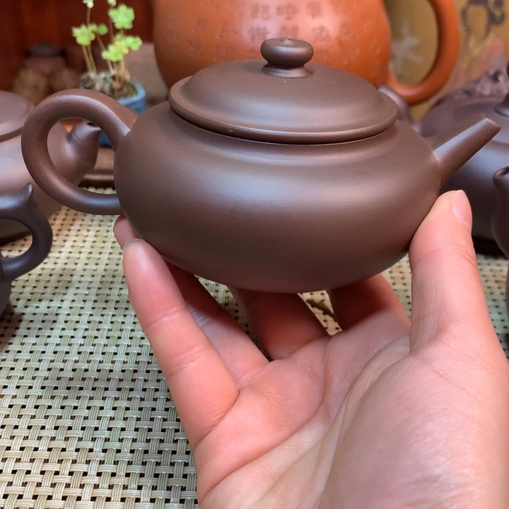 紫砂茶壶西***山宜兴原矿