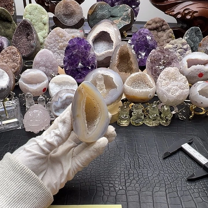 珠宝半成品水晶未镶嵌24