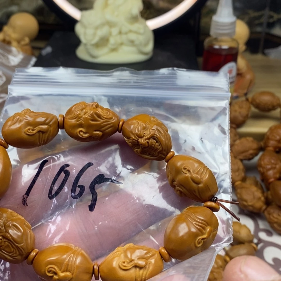 橄榄核手串/手链橄榄核雕刻工艺手串7