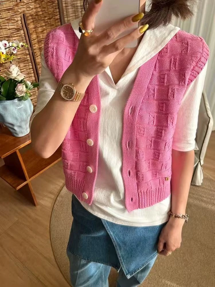 EENK 设计师品牌 25ss【短款宽松马甲】