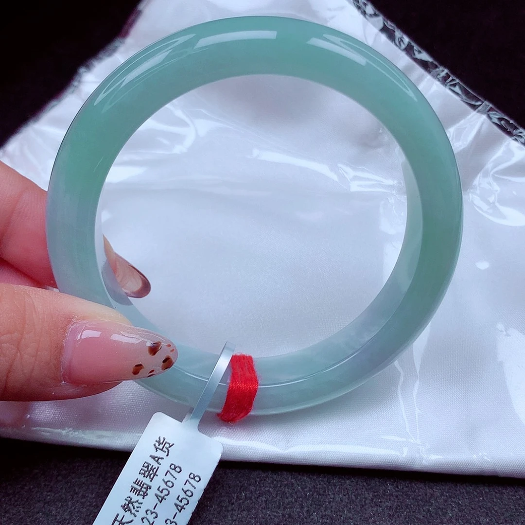 翡翠未镶嵌手镯天然缅甸翡翠A货玉手镯