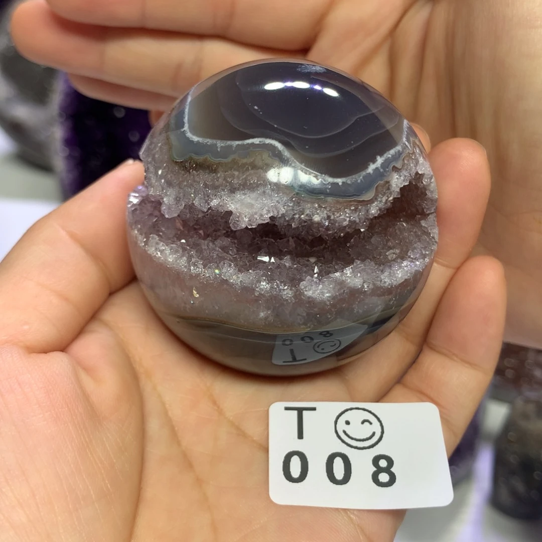 紫晶摆件未镶嵌水晶