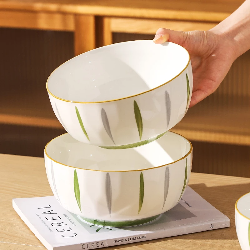 川岛屋日式大汤碗家用2024新款高颜值陶瓷汤面碗大号吃面条拉面碗