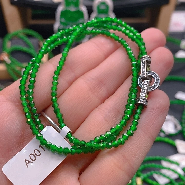 颈饰未镶嵌翡翠翡翠项链