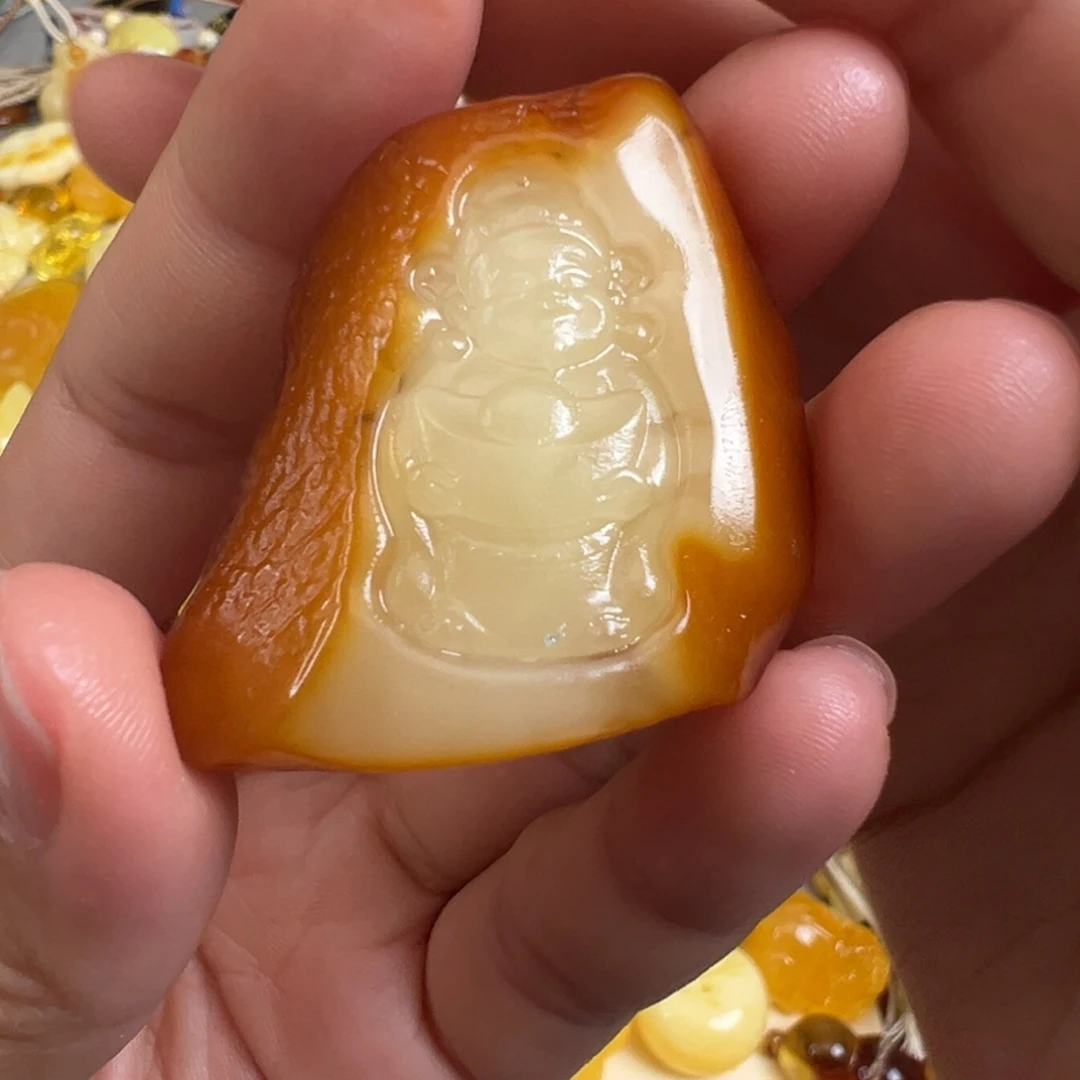 裸石蜜蜡未镶嵌蜜蜡