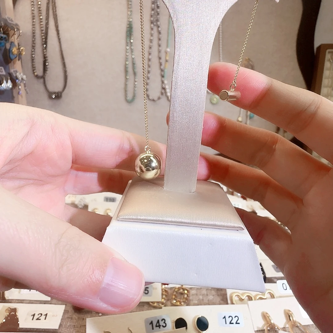 仿珍珠铜合金925银耳钉