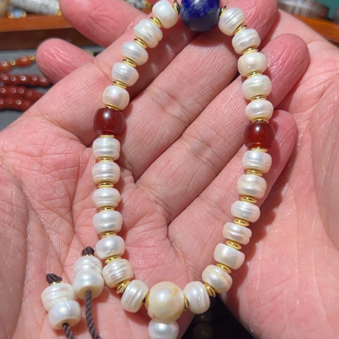 淡水珍珠颈饰未镶嵌