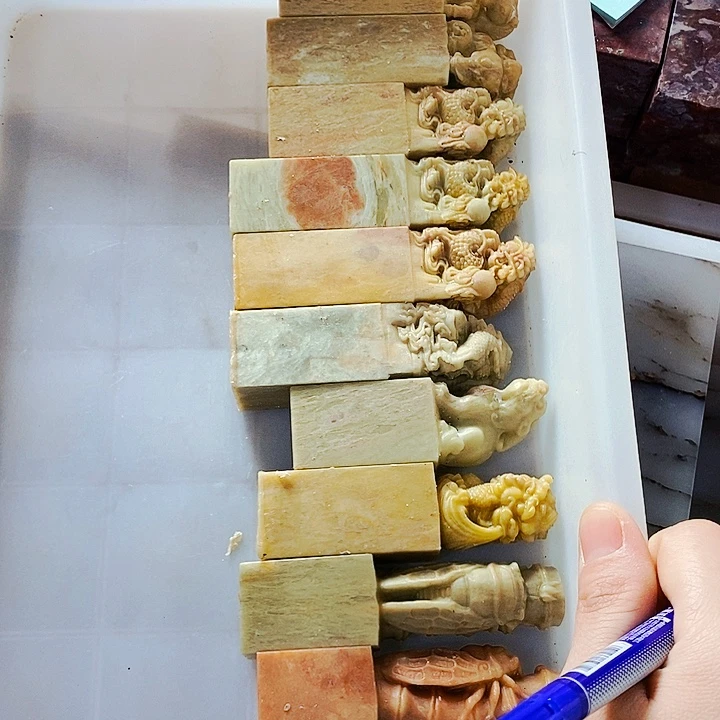 壁***石青田石印石2355669