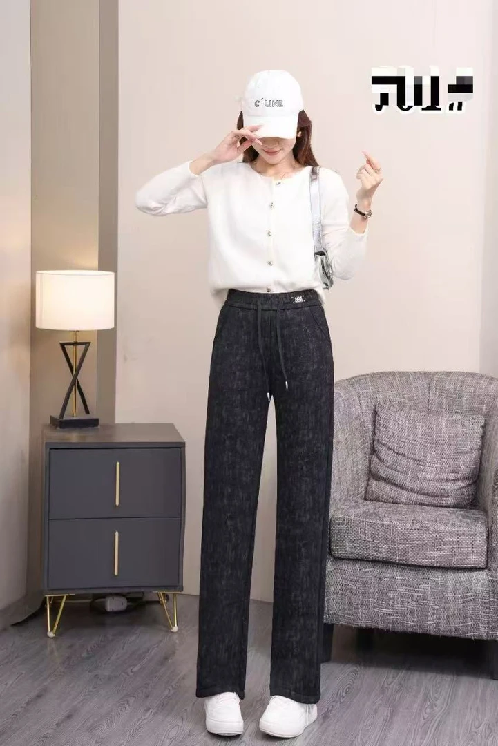 677春款时尚休闲雪花裤-BX