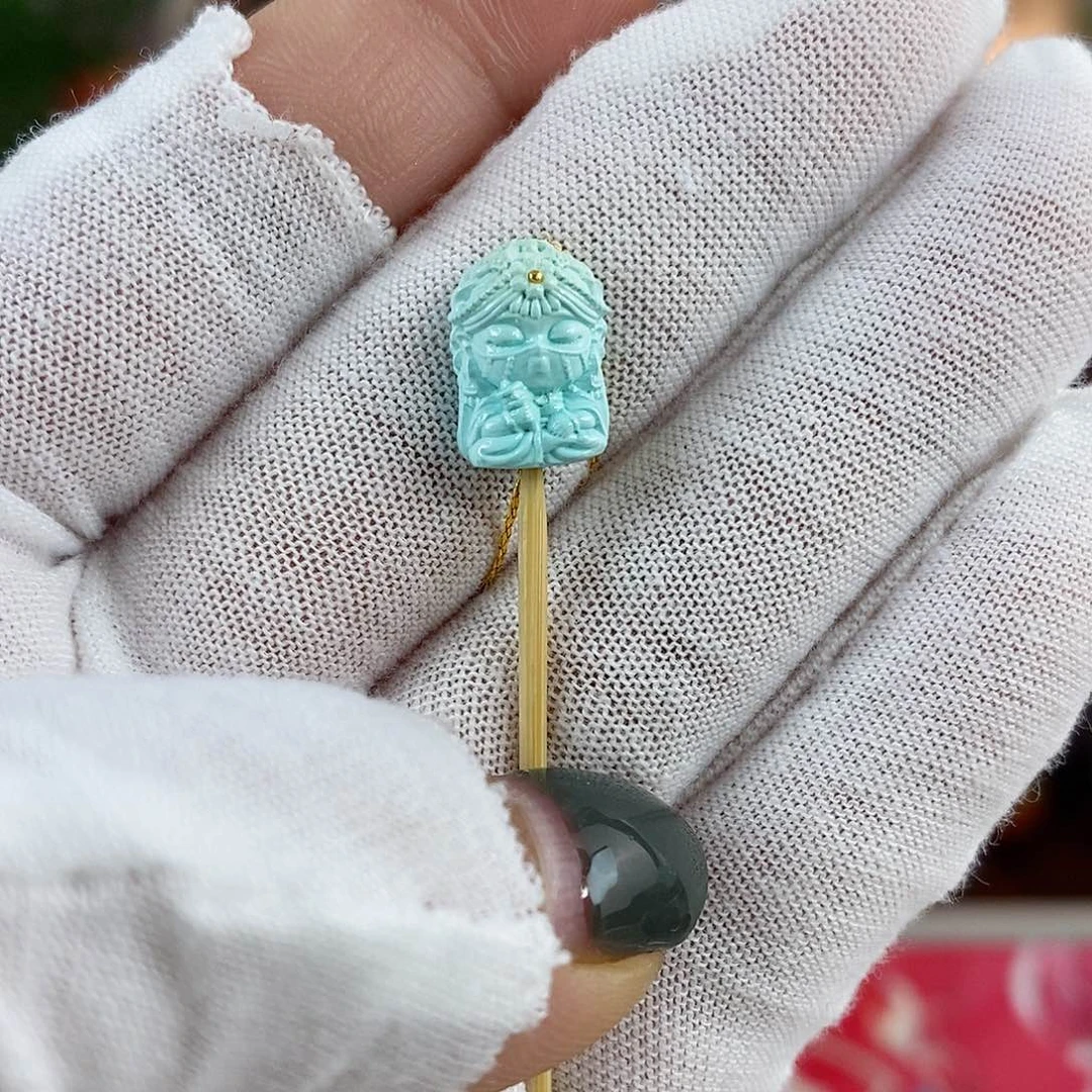 绿松石珠宝奇石未镶嵌