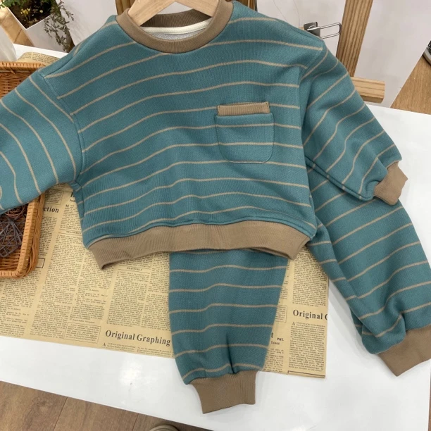 7101冬季中童卫衣套装L