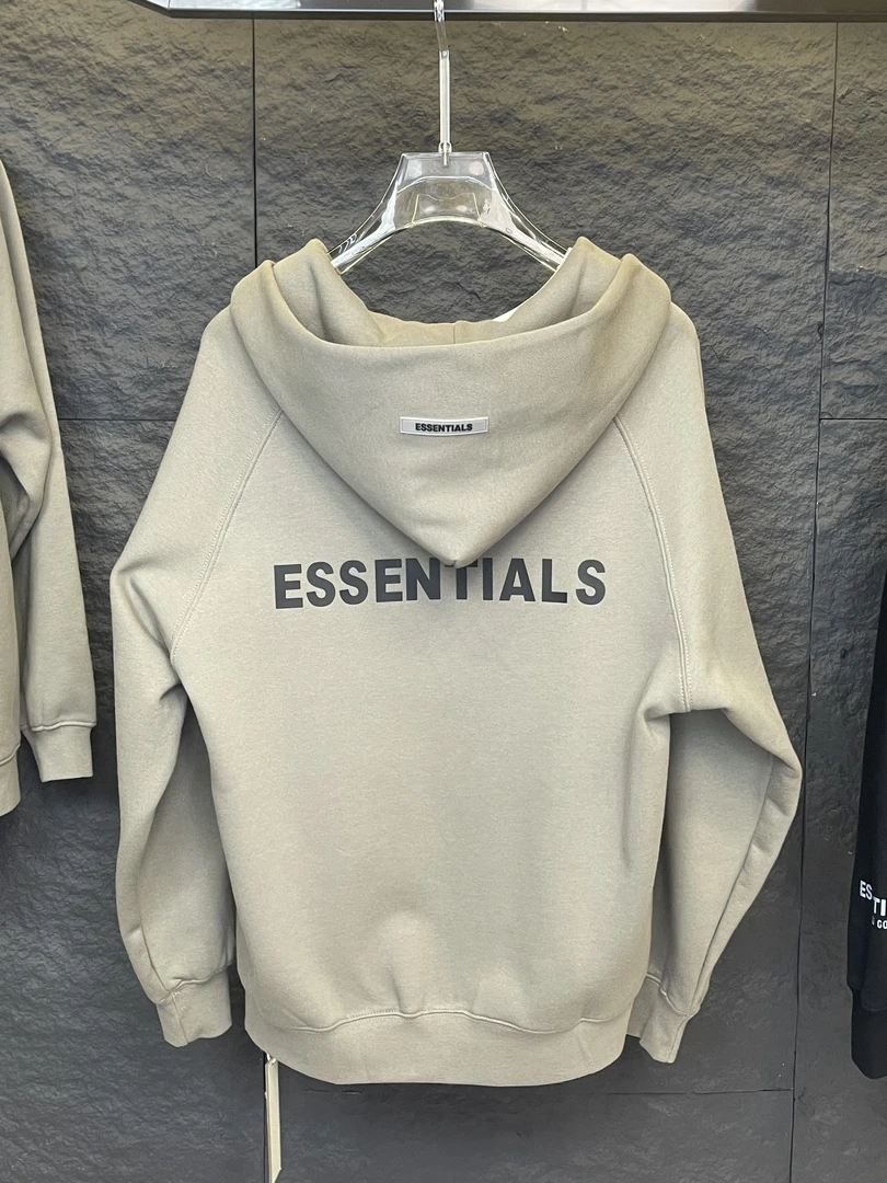 【SS20/第6季】硅胶字母Logo拉链加绒连帽卫衣外套 男女同款休闲