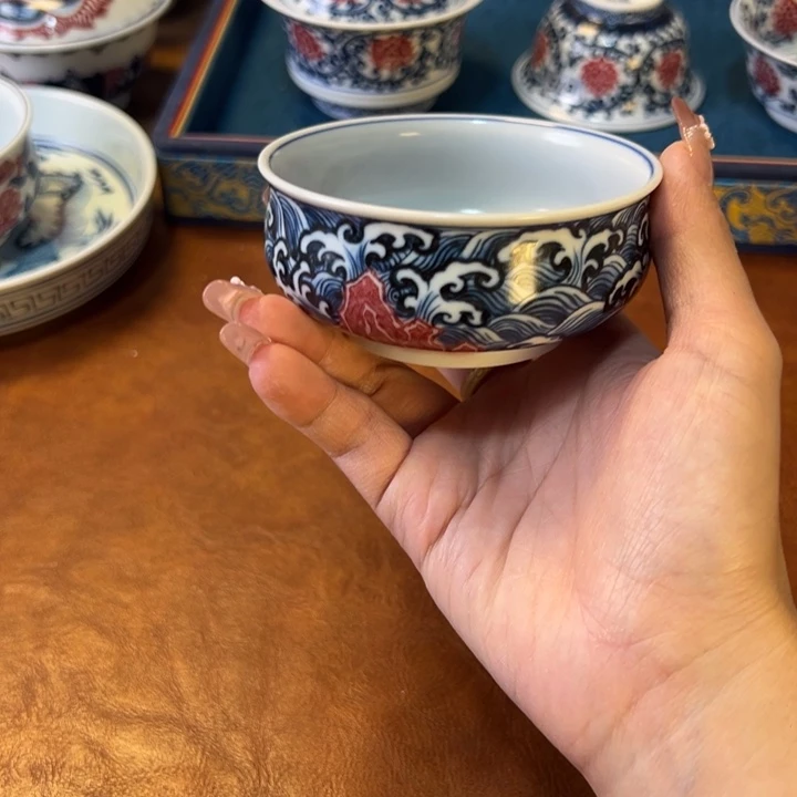 瓷片景德镇陶瓷手工手绘