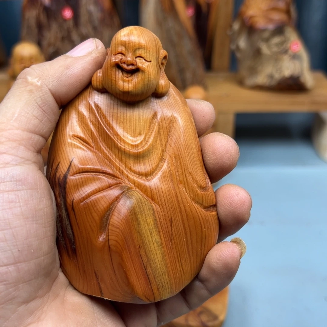 素***水木崖柏木摆件手把件