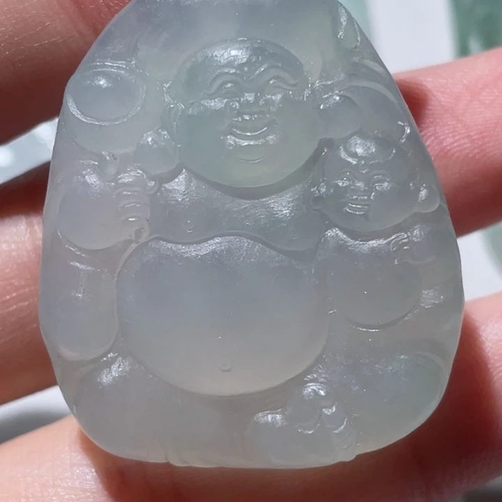 定制翡翠未镶嵌佛
