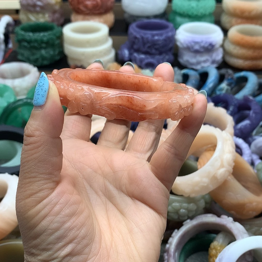 毛衣链未镶嵌石英质玉