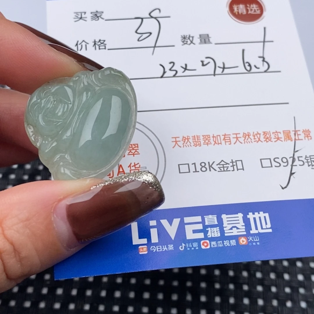 翡翠银S925镶嵌颈饰