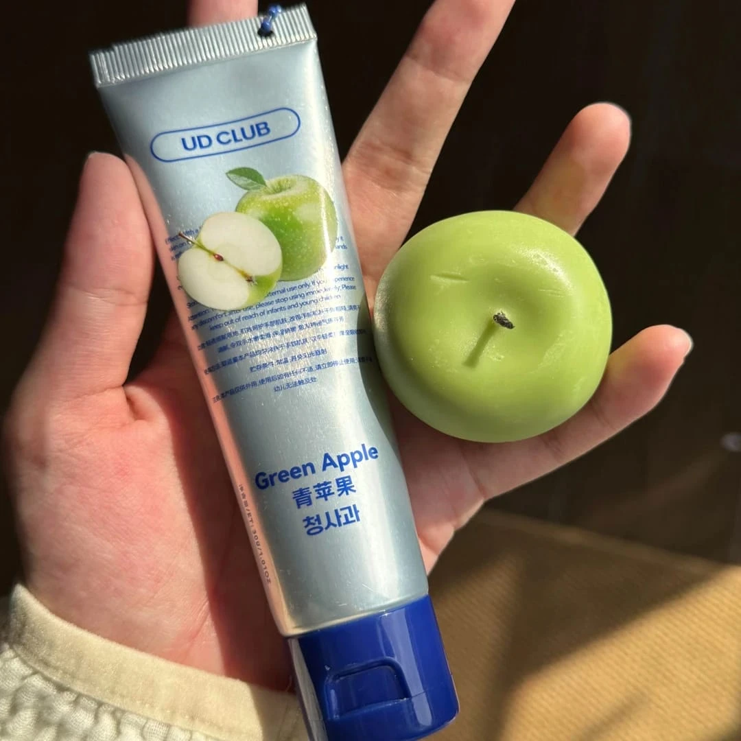 喜欢青苹果的味道！UD CLUB香氛精华护手霜女滋润保湿补水防干裂