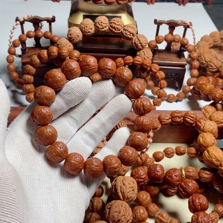 @***蔡手串文玩核桃尺寸15