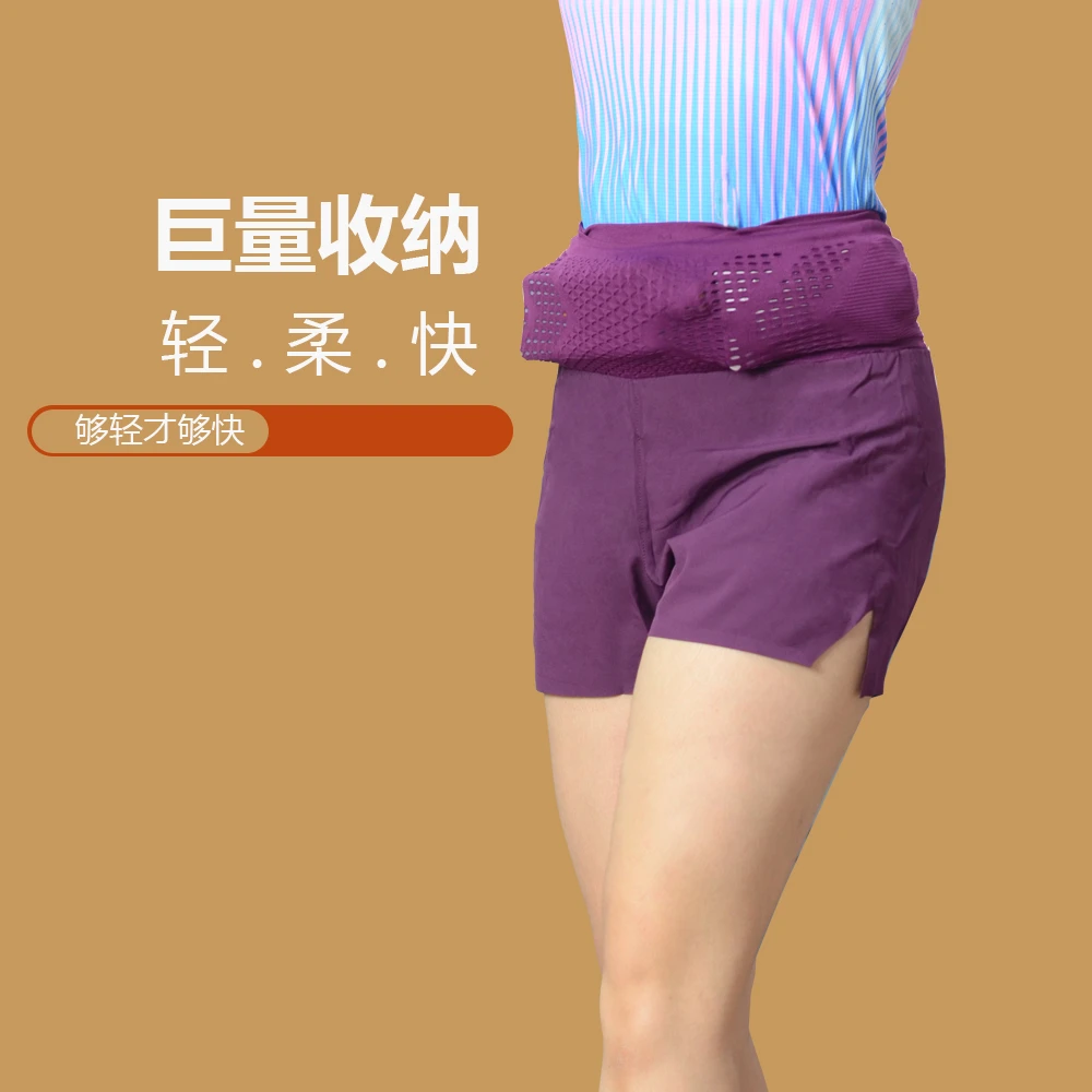 速干多口袋跑步透气轻薄带内衬流光风专业马拉松运动短裤女裤子