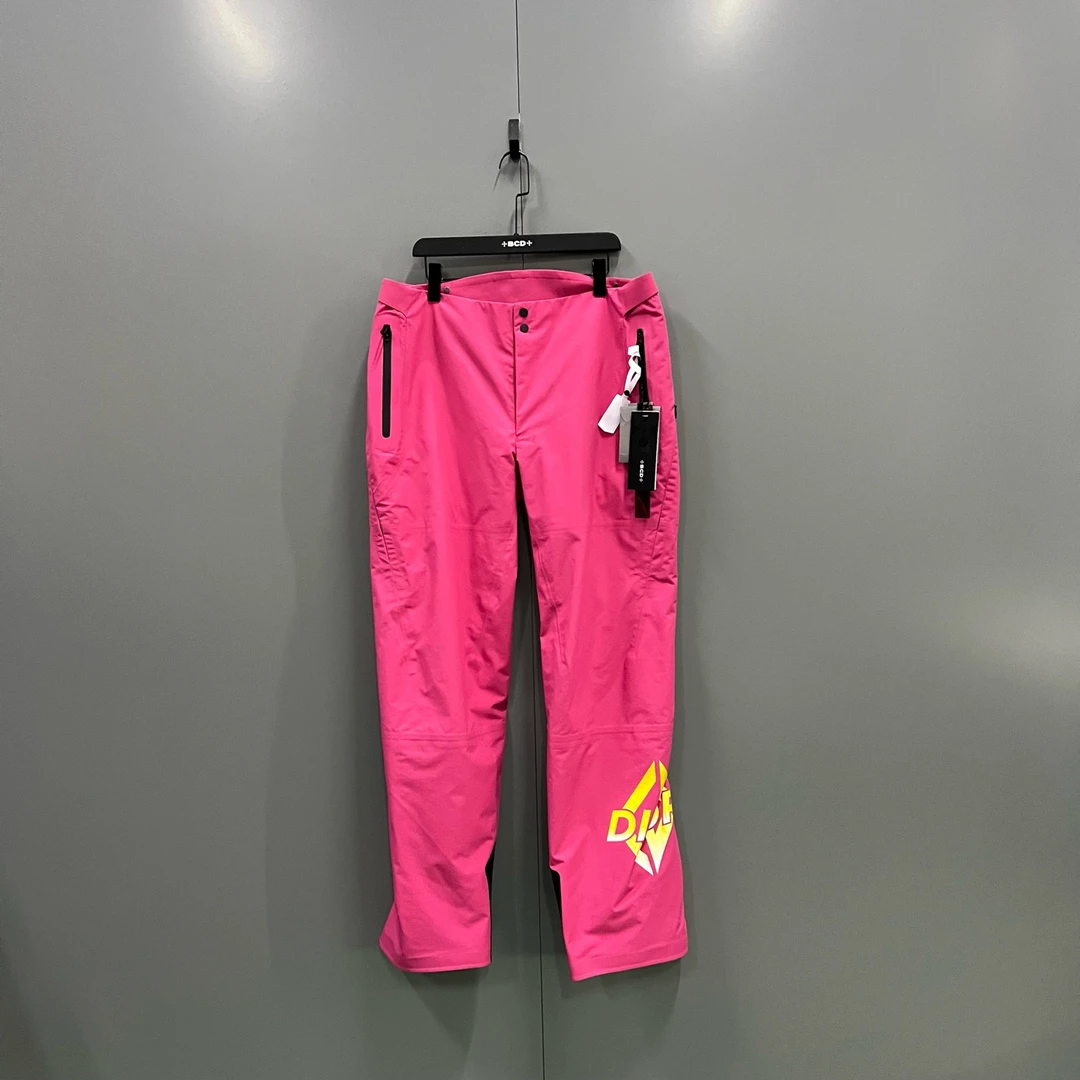 未使用 DIOR/迪奥 (ll) 玫红色字母印花滑雪裤 52码/016563