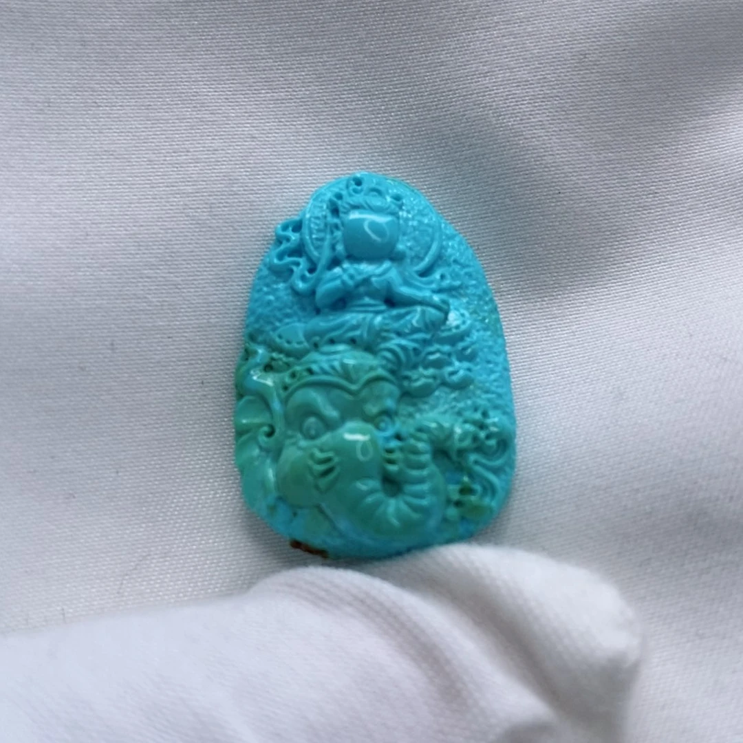 绿松石珠宝奇石未镶嵌