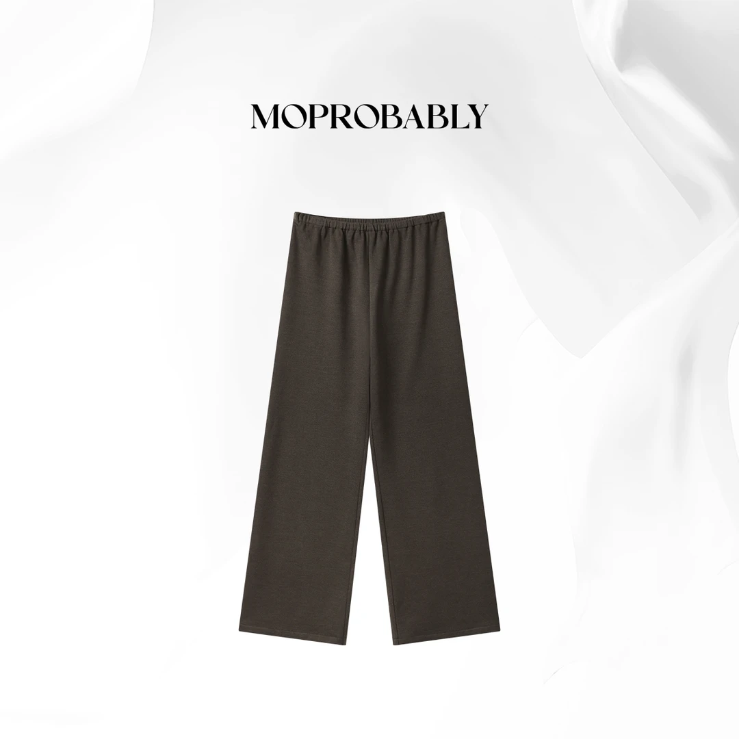 Moprobably贝贝「惬意裤」松紧腰气质百搭休闲裤B5351005