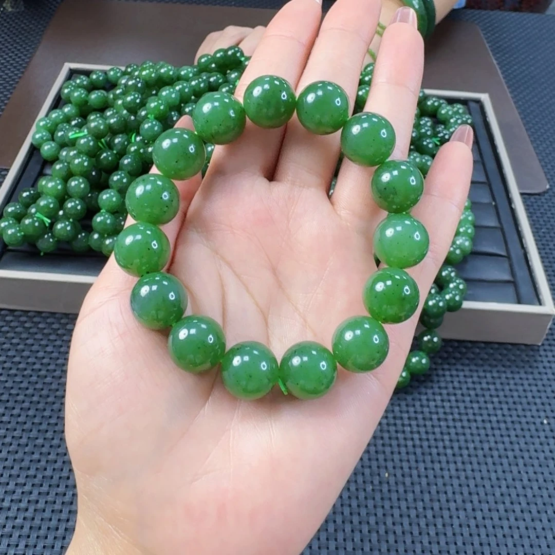 手链未镶嵌和田玉（碧玉）卡14