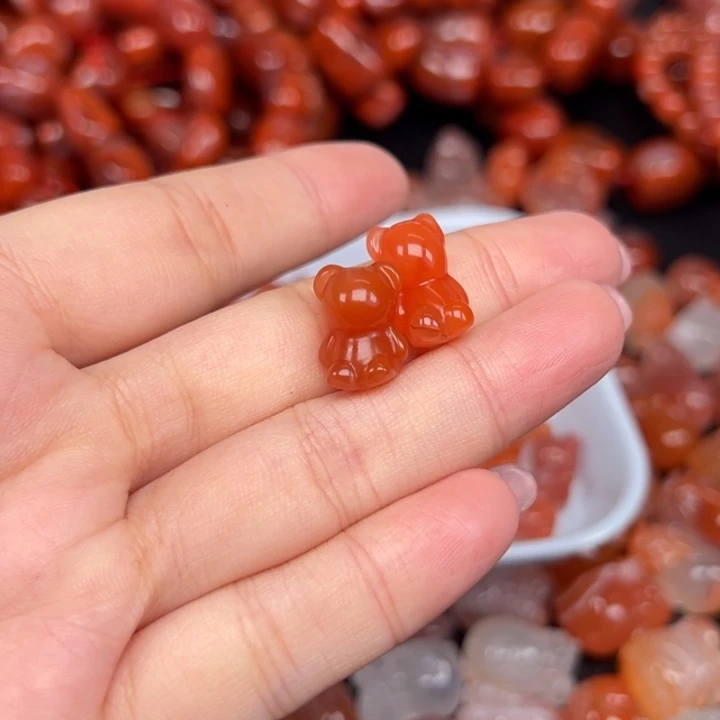 南红玛瑙未镶嵌吊坠(不含链)