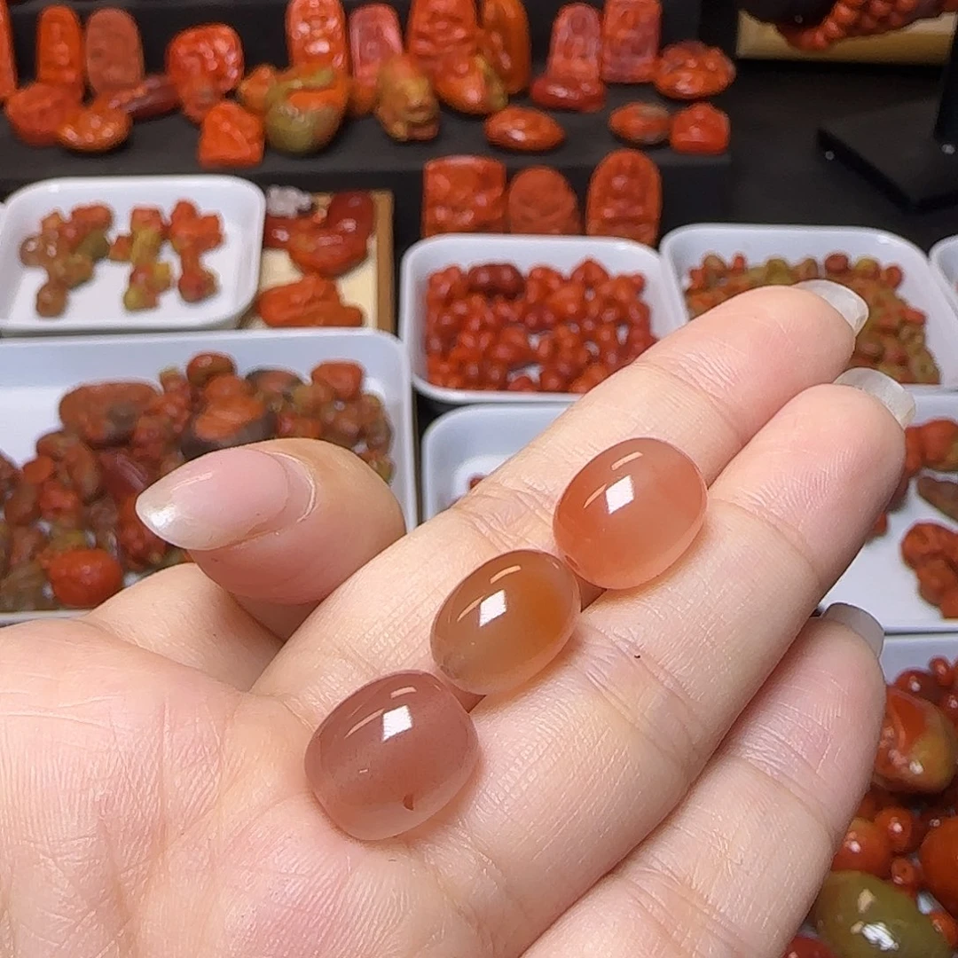 南红玛瑙未镶嵌吊坠(不含链)