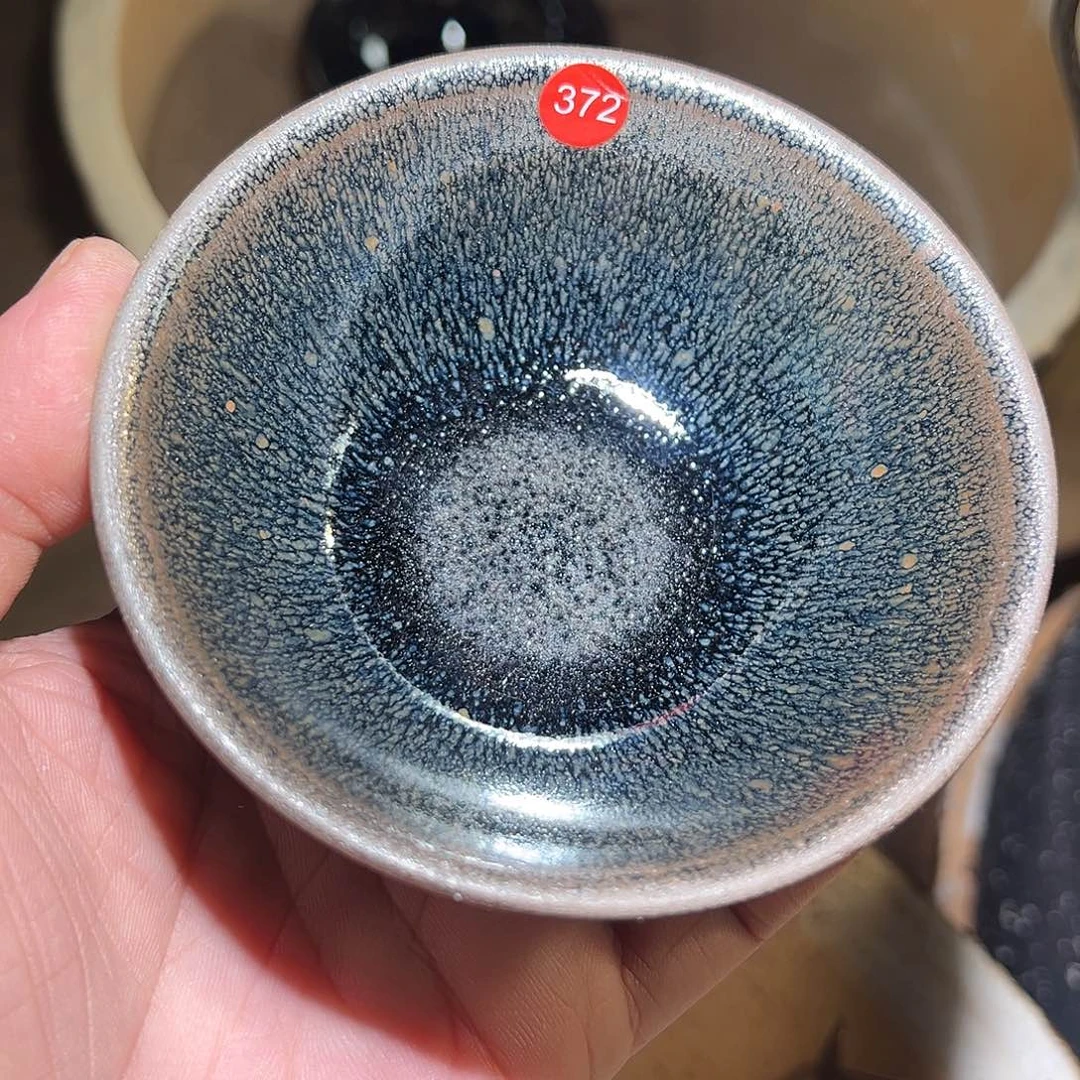 q***y茶盏372 建窑建盏乌泥窑