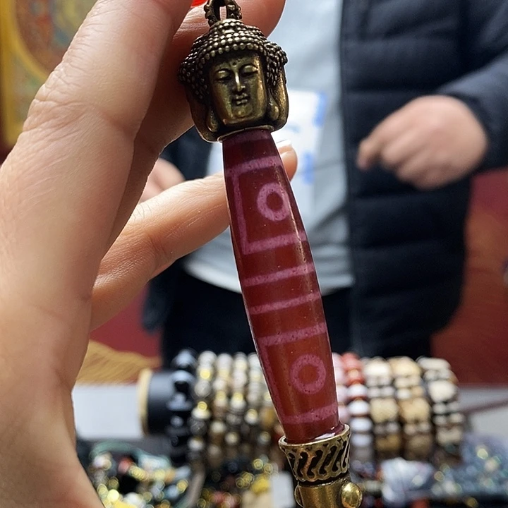 玛瑙/玉髓合金颈饰